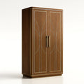 Kleiderschrank aus Eiche mit Doppeltüren 200x120x60 cm
